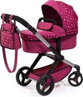 Bol.com Bayer Design - Xeo combi poppenwagen bordeaux aanbieding