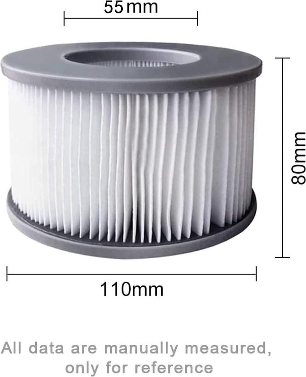 Set Van 2 Spa-filters Mspa - Onderhoudsaccessoire Voor Opblaasbare Spa
