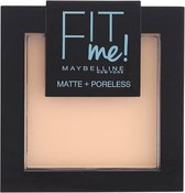Maybelline Fit Me Matte & Poreless Powder - 104 Soft Ivory - Poeder