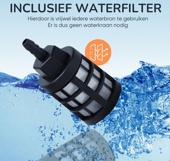 JGS Draadloze Hogedrukreiniger met Upgrade 4000mAh Accu - Inclusief Accessoires - Ideaal voor Auto’s en Meer - Handige Koffer van JGS — afbeelding 5