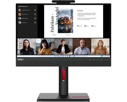 Lenovo ThinkCentre Tiny-In-One 22 computer monitor 54,6 cm (21.5") 1920 x 1080 Pixels Full HD LED Touchscreen Zwart