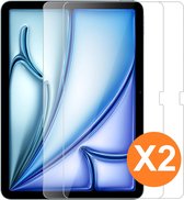 Screenprotector Geschikt voor iPad Air 11 / iPad Air M3 en Air M2 - 2024 / 2025 - Screenprotector 11 Inch - Gehard Glas - Glas Protector - 2 PACK
