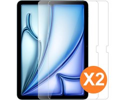 Screenprotector Geschikt voor iPad Air 11 / iPad Air M3 en Air M2 - 2024 / 2025 - Screenprotector 11 Inch - Gehard Glas - Glas Protector - 2 PACK