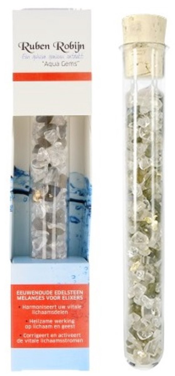 Goedkoopste Ruben Robijn Creativiteit & Fantasie small Aqua Gems edelsteenwand