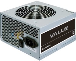 Chieftec Value Serie - Voedingseenheid - 500W - ATX - Stille Ventilator