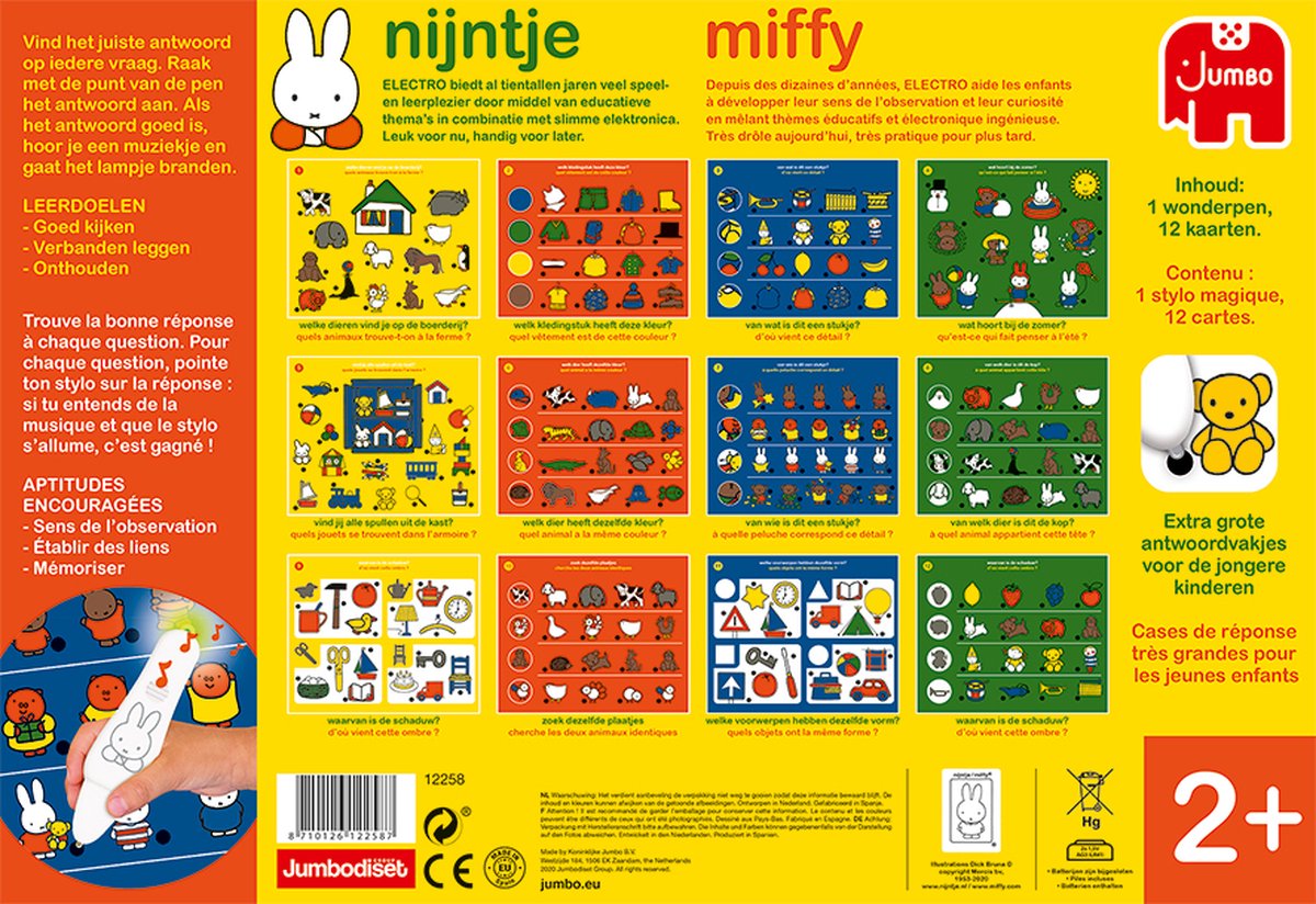 Jumbo - Electro Wonderpen - Nijntje - Educatief Spel - Vanaf 2 jaar — afbeelding 7