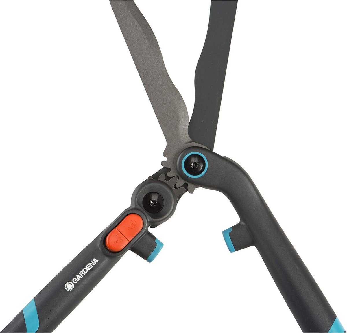Heggenschaar EnergyCut Mechanische tuinschaar met tweetrapsoverbrenging 23 cm precisiemessen met antikleefcoating schokabsorberend 2-in-1 (12303-20)