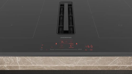 Siemens iQ500 ED851HQ26E kookplaat Zwart Ingebouwd 80 cm Inductiekookplaat zones 4