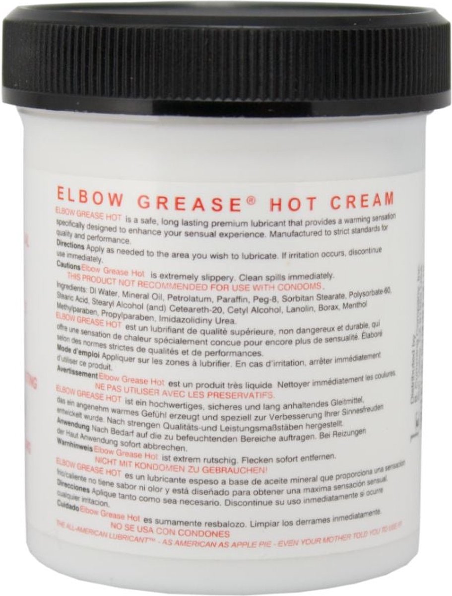 Goedkoopste Elbow Grease - 113 ml - Glijmiddel