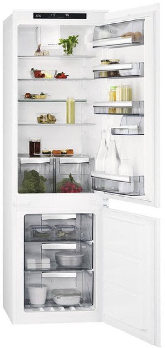 AEG 6000 serie TwinTech¨ NoFrost Koel/vrieskast inbouw 178 cm SCE818F6TS
