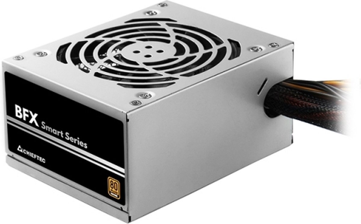 Chieftec Smart 450W Power Supply Unit 20+4 Pin Atx Atx Zwart, Zilver voeding - afbeelding 5