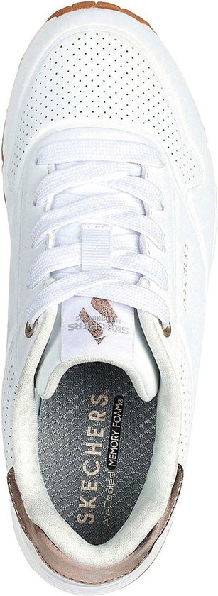 Skechers Uno Gen1 - Baskets pour femmes unisexes Shimmer Away - Wit - Taille 29