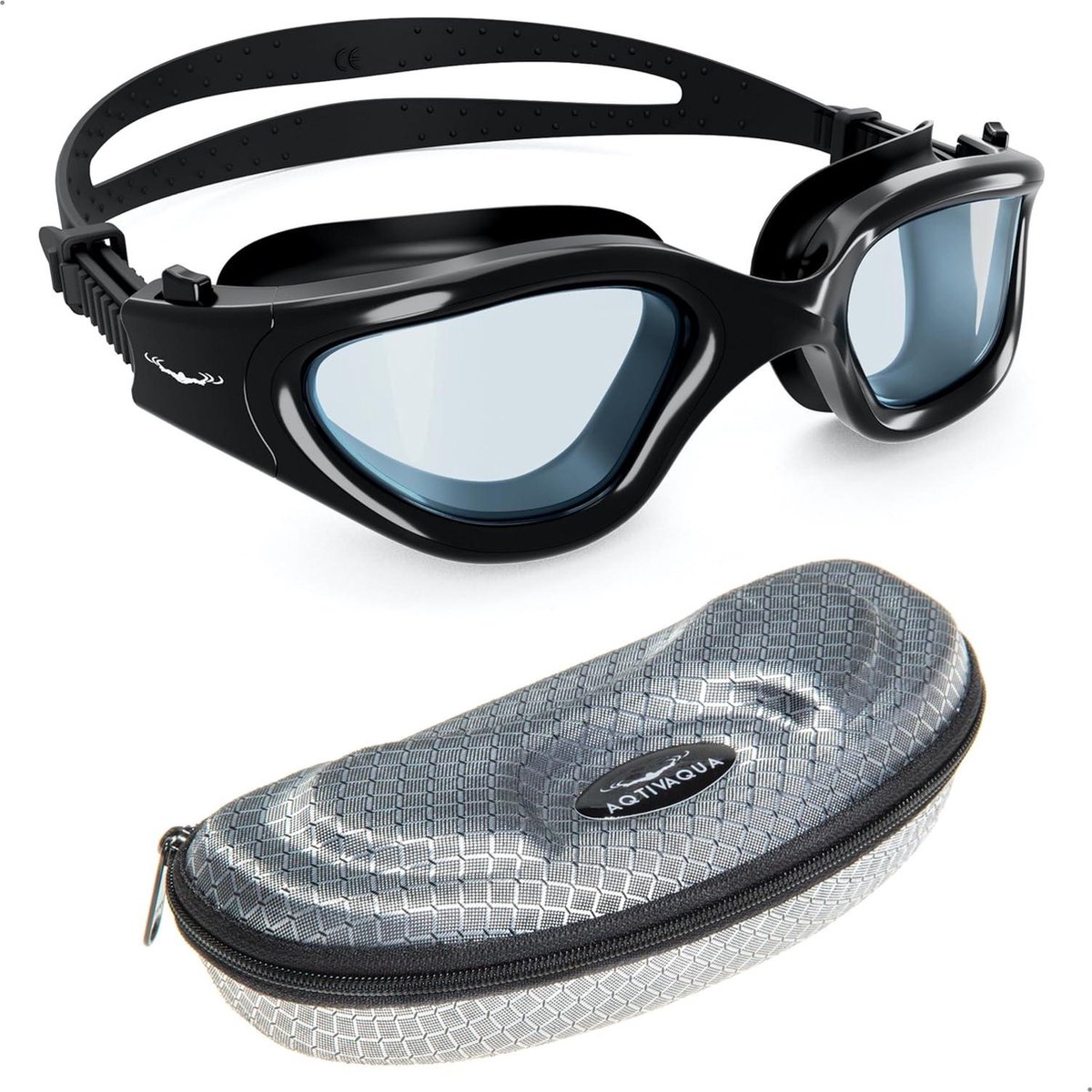 Volwassen Zwembril Anti-Fog Uv Bescherming Geen Le