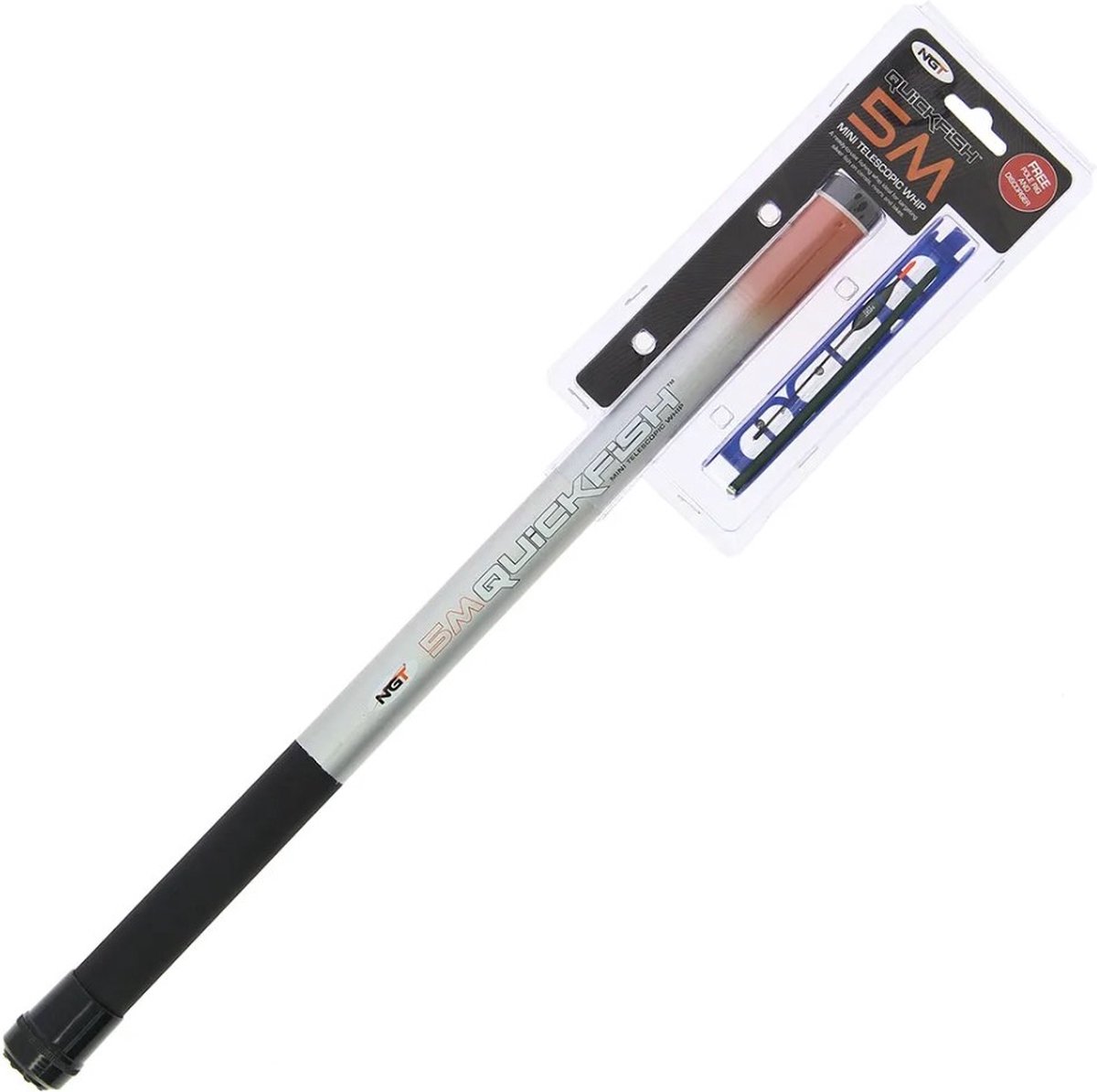 NGT Quickfish Combo Compact Whip Vaste Hengel 5m (Incl. Tuigje & Onthaker) | Vaste hengel