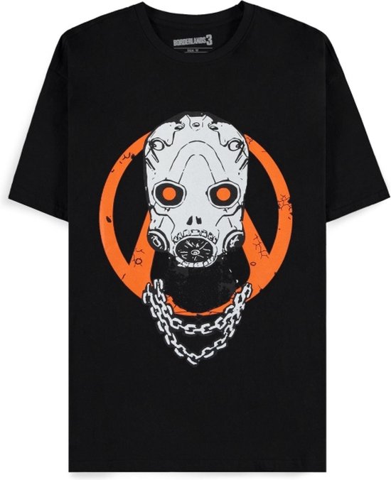 Borderlands Psycho Chain Heren T-shirt - zwart - M