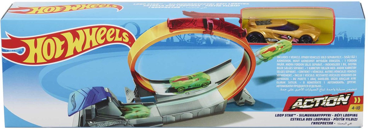 Bol.com Hot Wheels Action Stuntset Jongens 5-delig assortiment (willekeurig geleverd) aanbieding