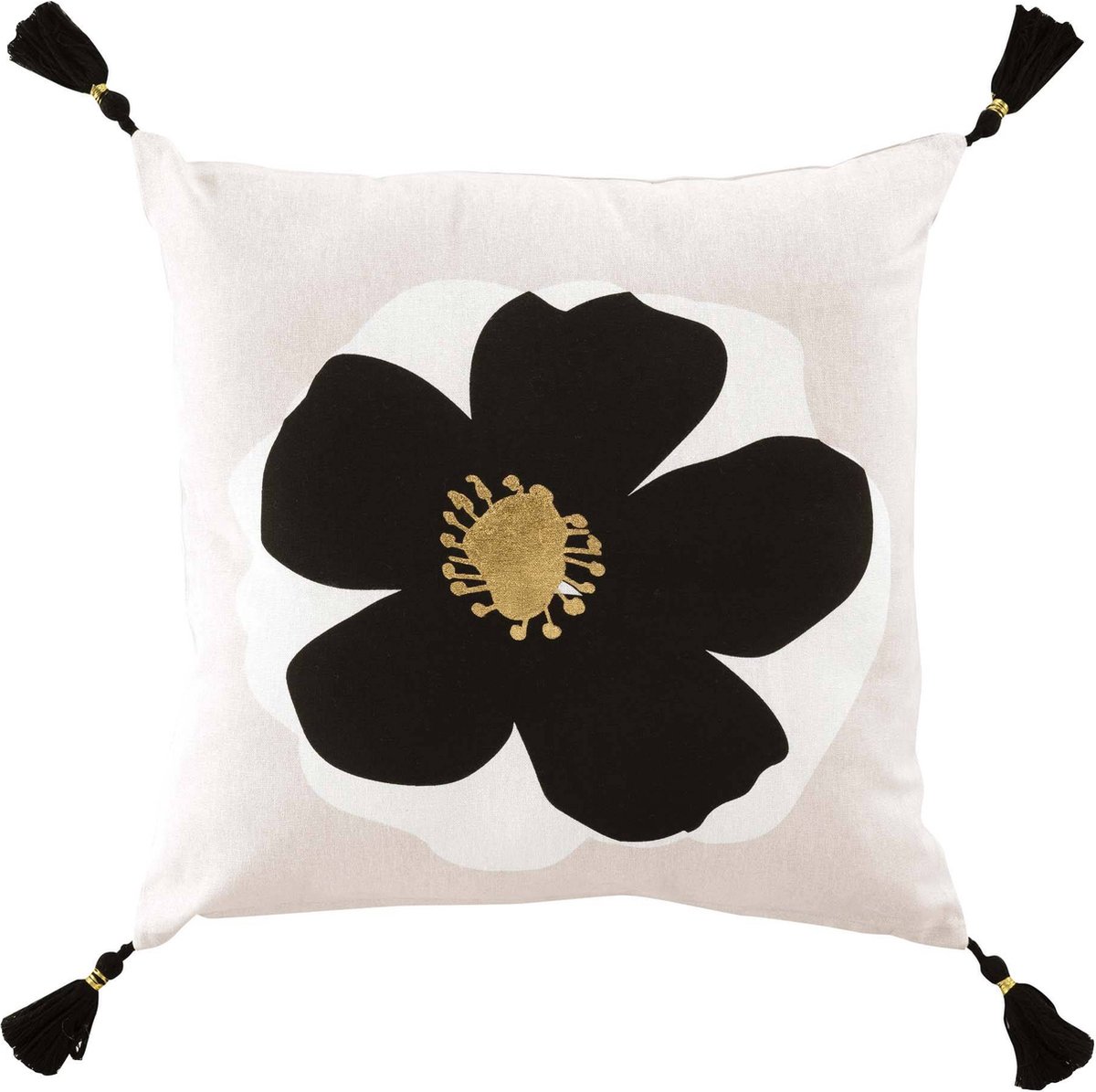 Decoratief katoenen kussen ISSEY, 45 x 45 cm
