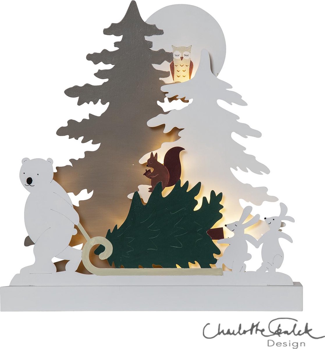 Star Trading Forest Friends Lichtdecoratie figuur 10 gloeilamp(en) LED