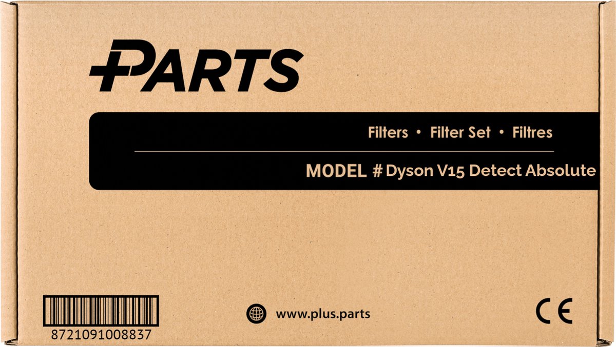 Dyson V15 Detect Absolute Filters (3 Stuks, Plus.Parts alternatief voor 970013-02) thumbnail 6