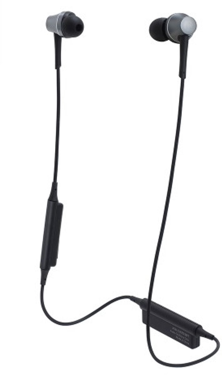 Audio-Technica ATH-CKR75BT Headset In-ear Zwart, Grijs