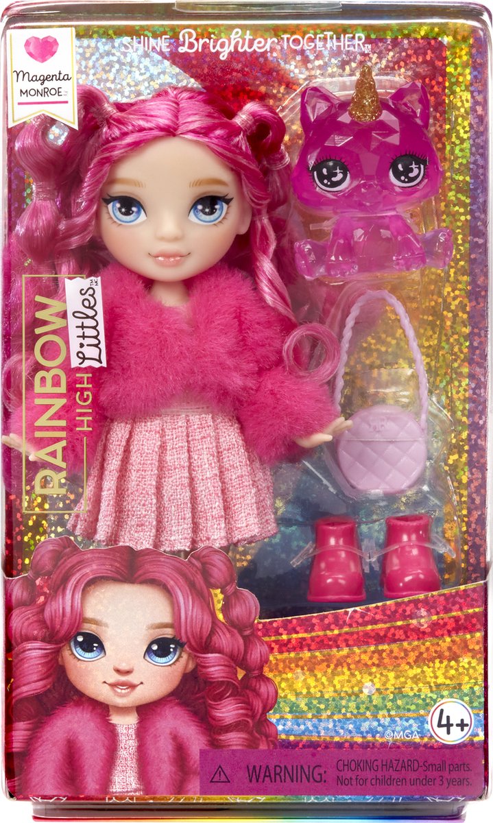 Rainbow High Littles minipop - Magenta (roze) — afbeelding 8