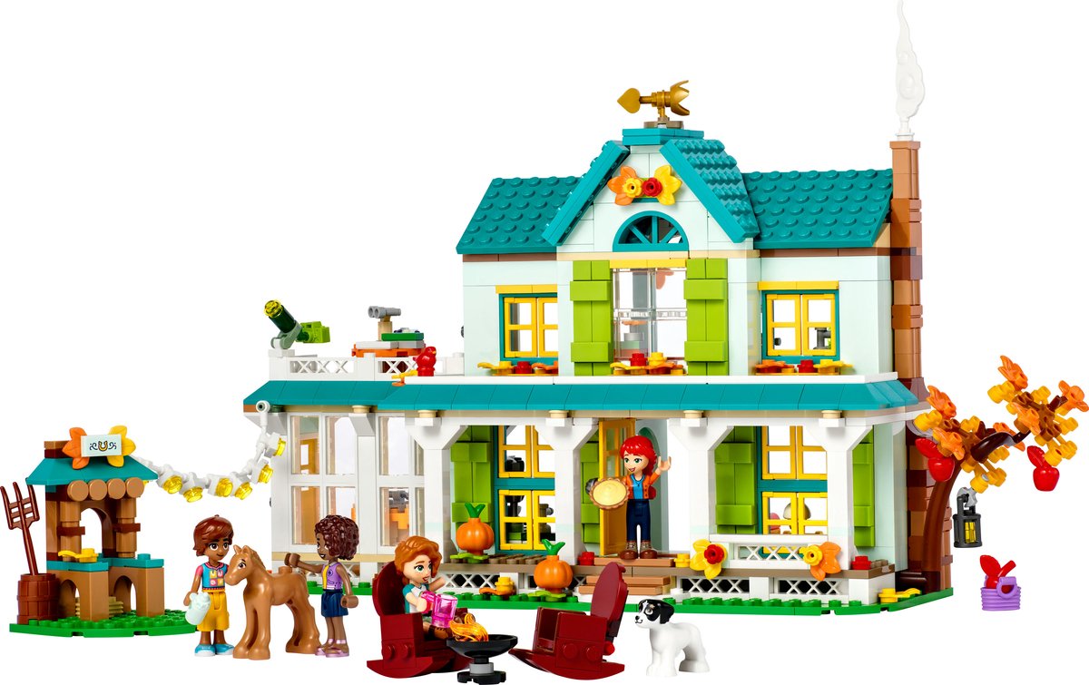LEGO Friends Autumns huis, Poppenhuis Speelset met Minipoppetjes en Accessoires - 41730 — afbeelding 6