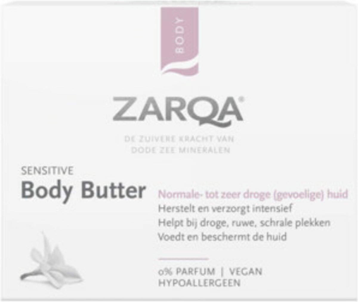 3x Zarqa Bodybutter Sensitive 250 ml
