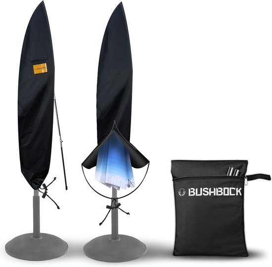 Bushbock Premium Cover Barbecue Cover for Kettle Barbecue, Diameter 67 cm, with Special Coating, Colourfast, Tear-Resistant and Waterproof