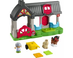 Little People Vriendelijke Paardenstal - Speelfiguur