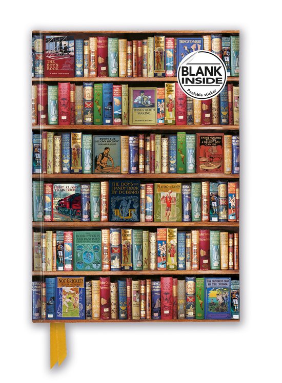 Bodleian Libraries - Hobbies & Pastimes Bookshelves Foiled Blank Journal
