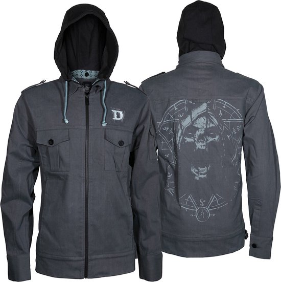 Jinx Blizzard Diablo IV - Veste Fatigue - Prime Evil - Zwart - M