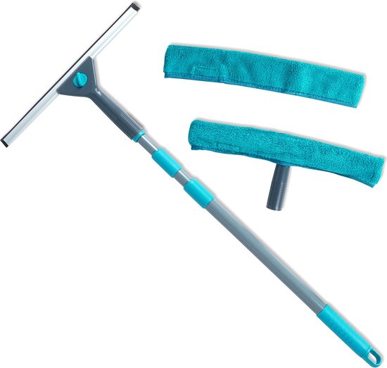 Essuie-glace télescopique avec extracteur 4 pièces - Extracteur de vitre