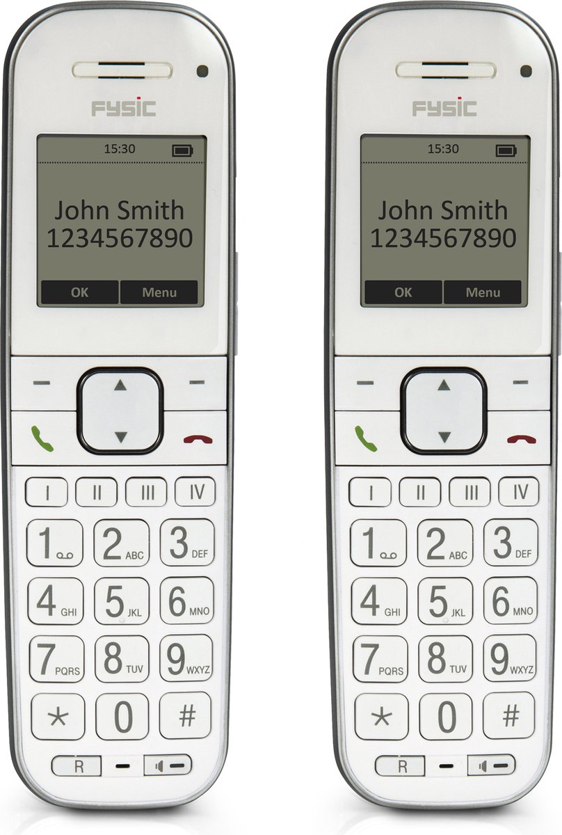 Fysic FX-9000 DUO Senioren DECT telefoon foto 3
