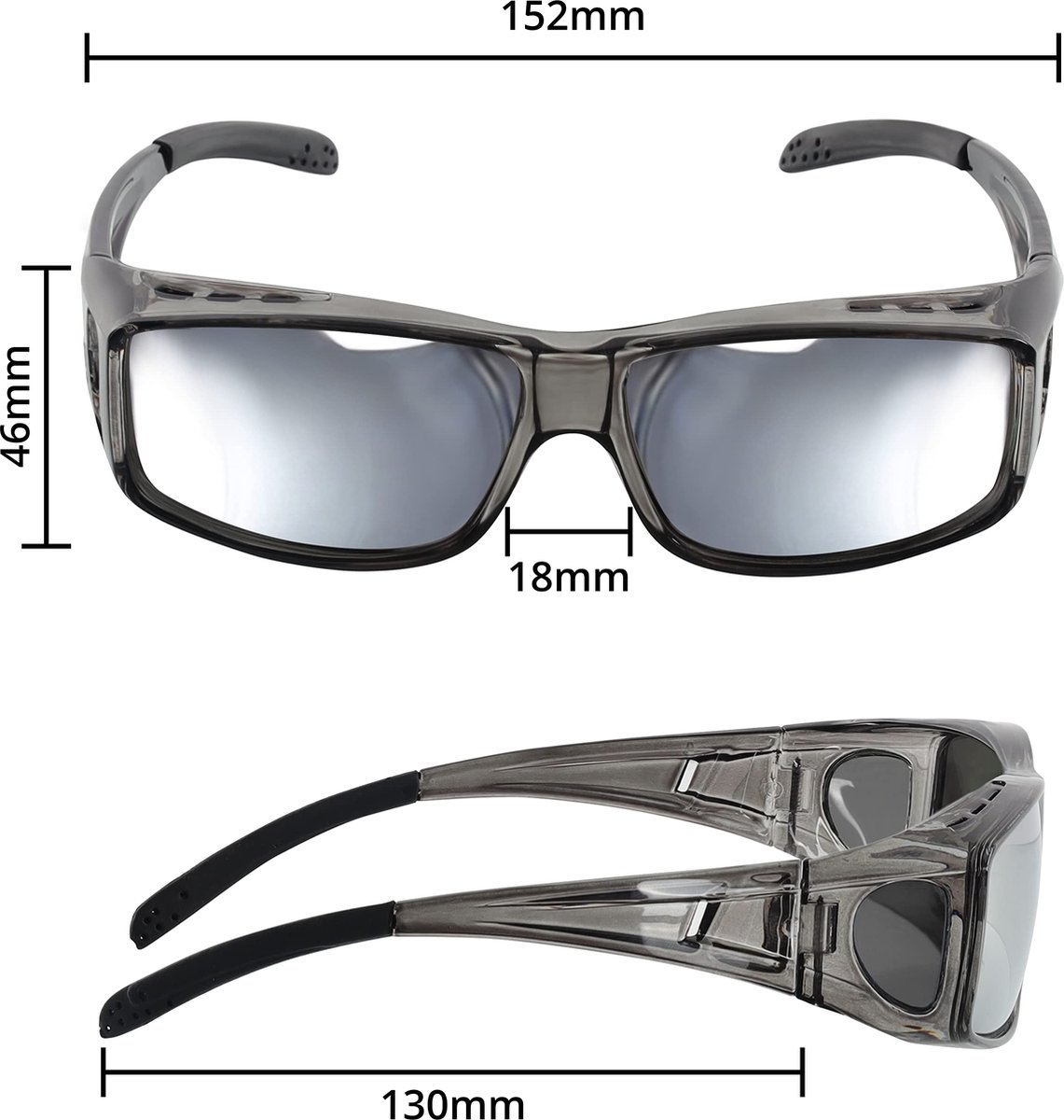Lunettes De Soleil Polarisées Joopin - UV400 - Monture Léger - Unisexe Homme/Femme