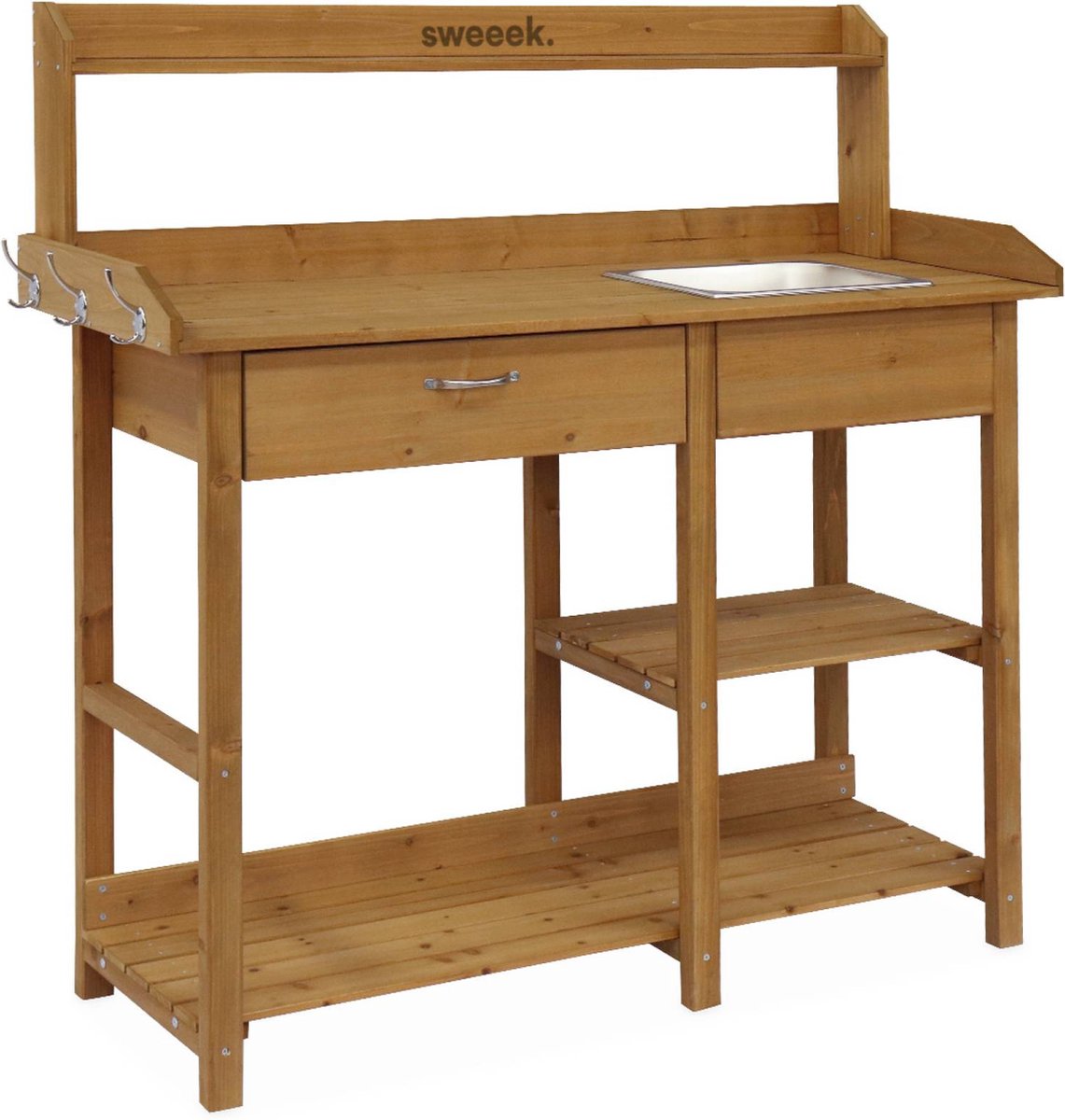 sweeek - Houten pottafel