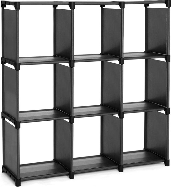 Smalle wandgemonteerde boekenplanknizer - 10 cm dun opbergrek voor boeken, ideaal voor slaapkamer, woonkamer en kinderkamer - ruimtebesparende displayplank achter de deur