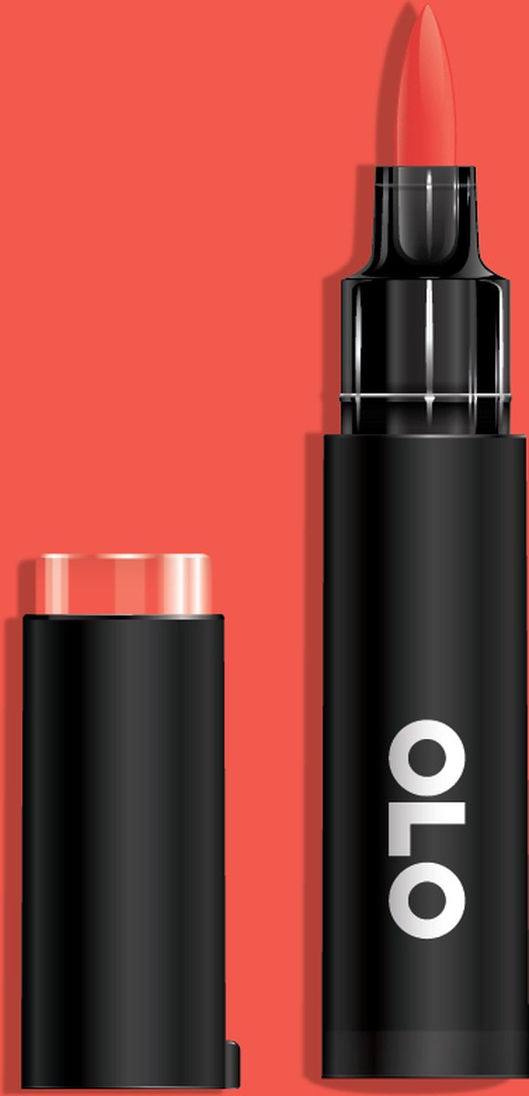 OLO Brush Halve Alcohol Marker R0.3 Coral
