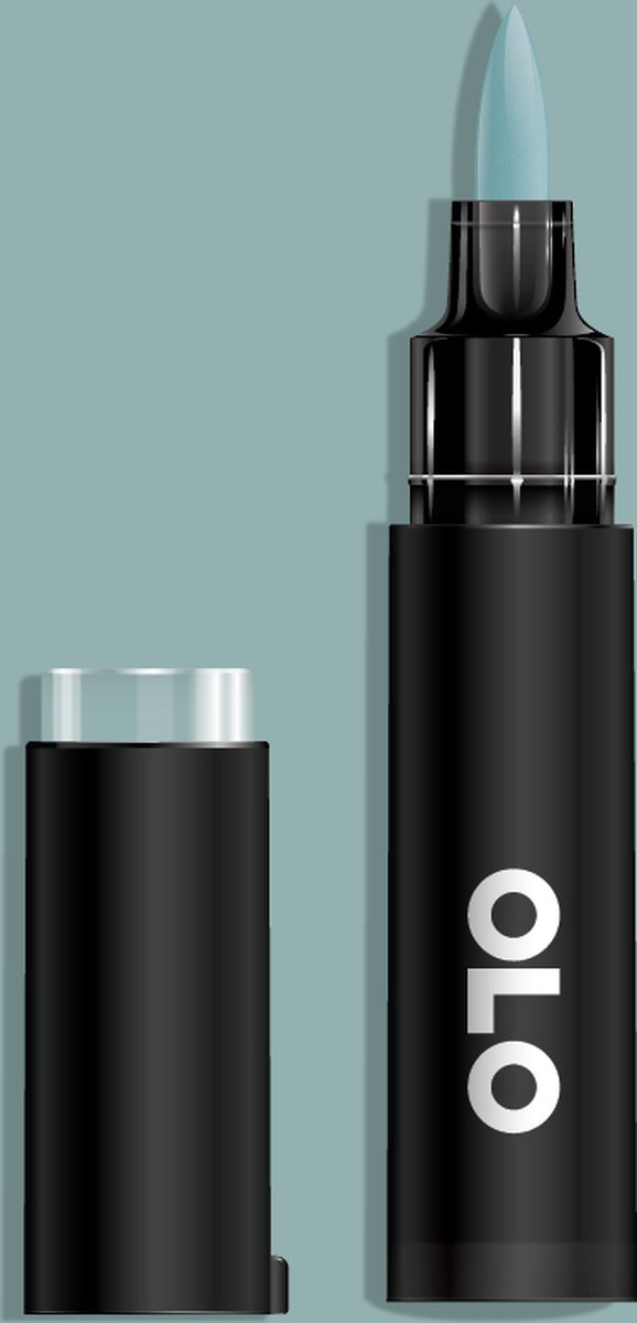 OLO Brush Halve Alcohol Marker BG7.2 Silver Jade