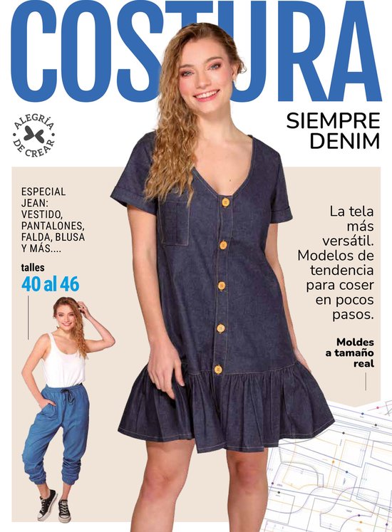 Costura Siempre Denim - cover