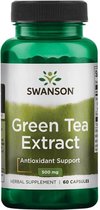 Supplementen - Green Tea Extract 500mg - 60 Capsules - Swanson -