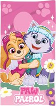 Paw Patrol Strandlaken - 70 x 140 cm. - Skye & Everest badhanddoek - sneldrogend