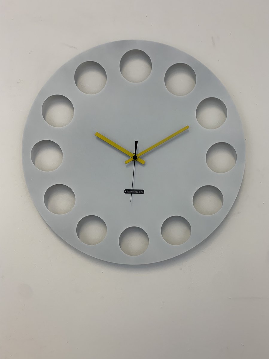 ChantalBrandO Wandklok OLYMPIA Modern Design