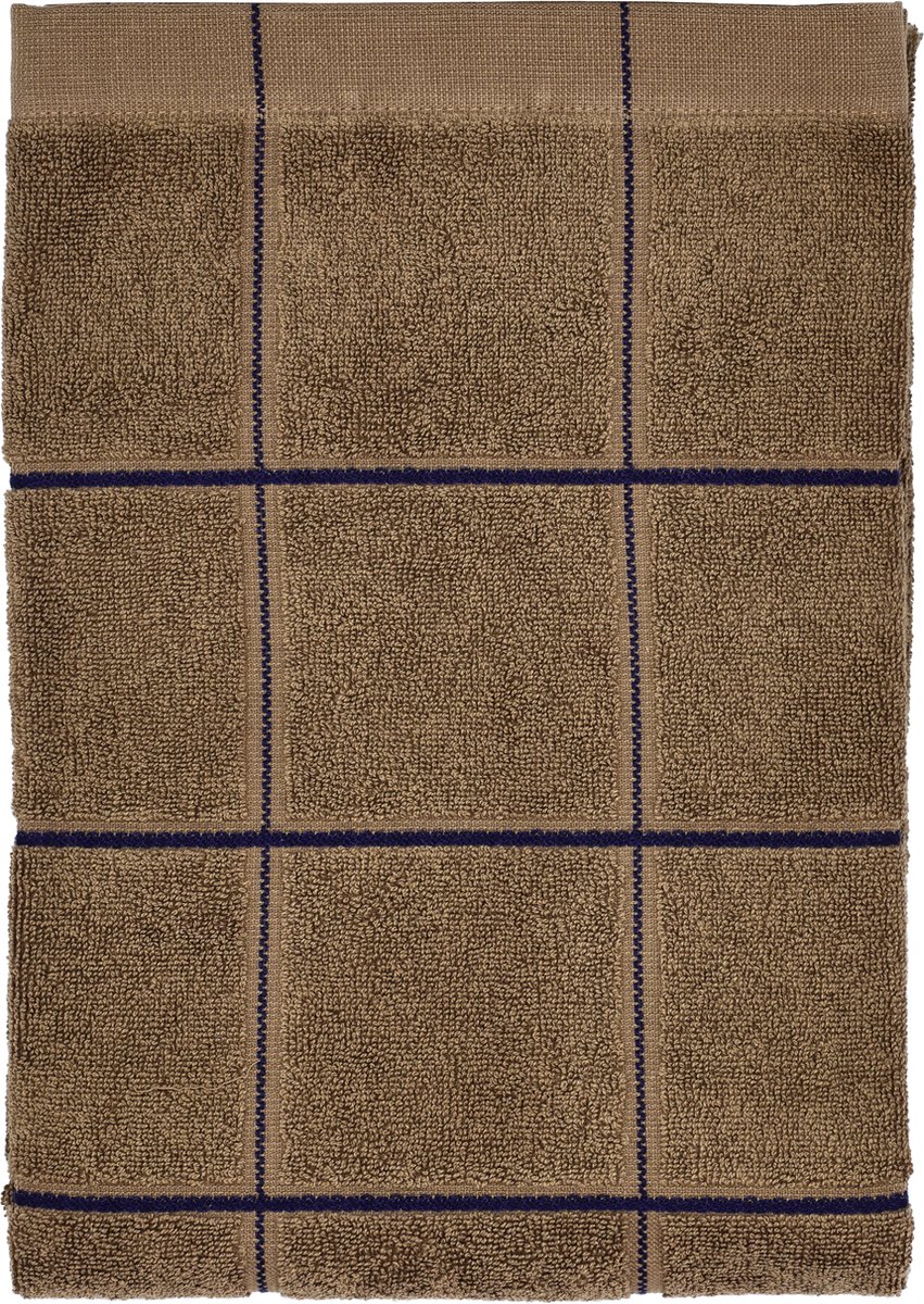 Södahl organic Vista Handdoek 70 x 140 cm Warm Taupe