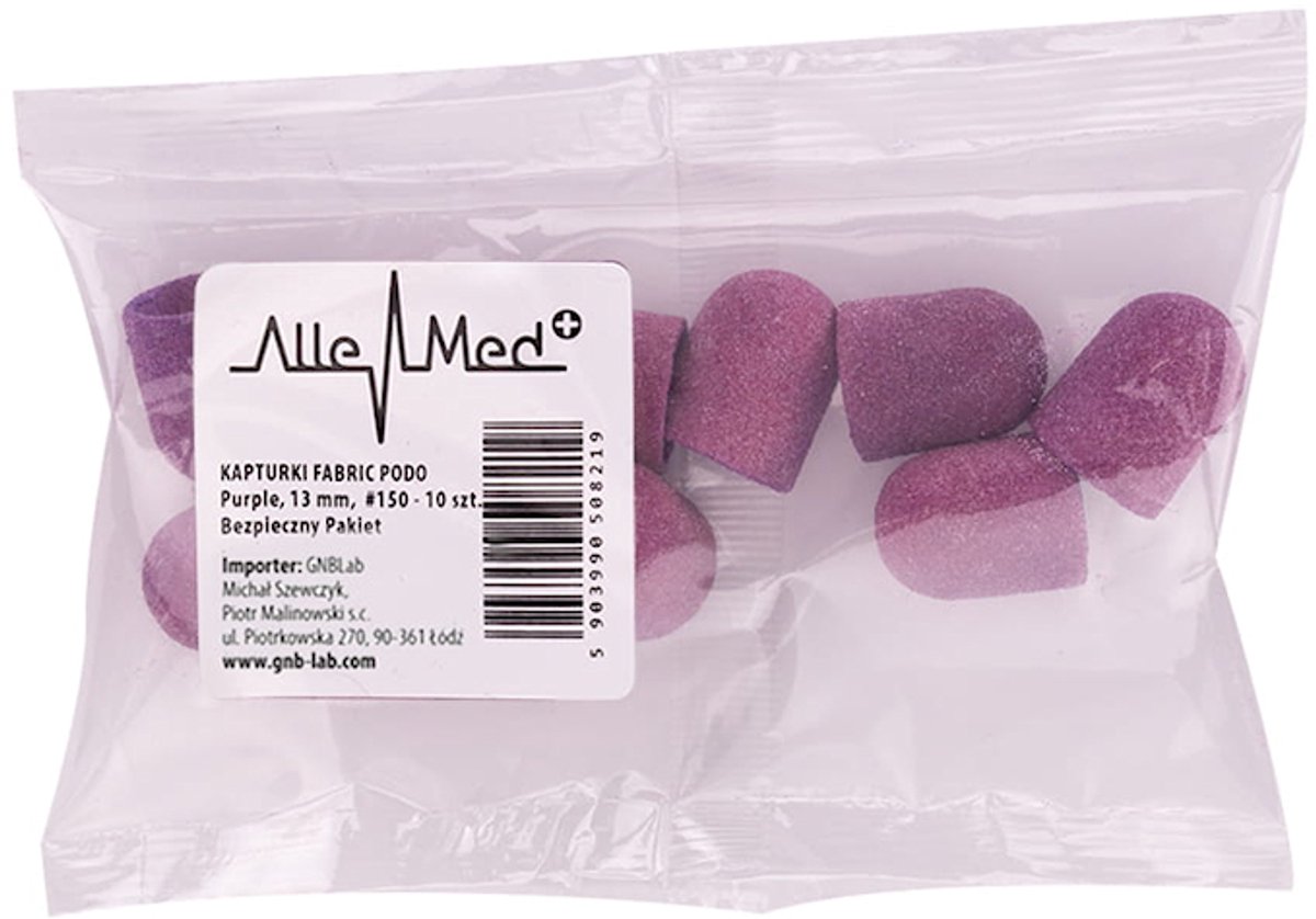 DRM Schuurkapjes Violet 13mm. Gradatie #150 10 stuks