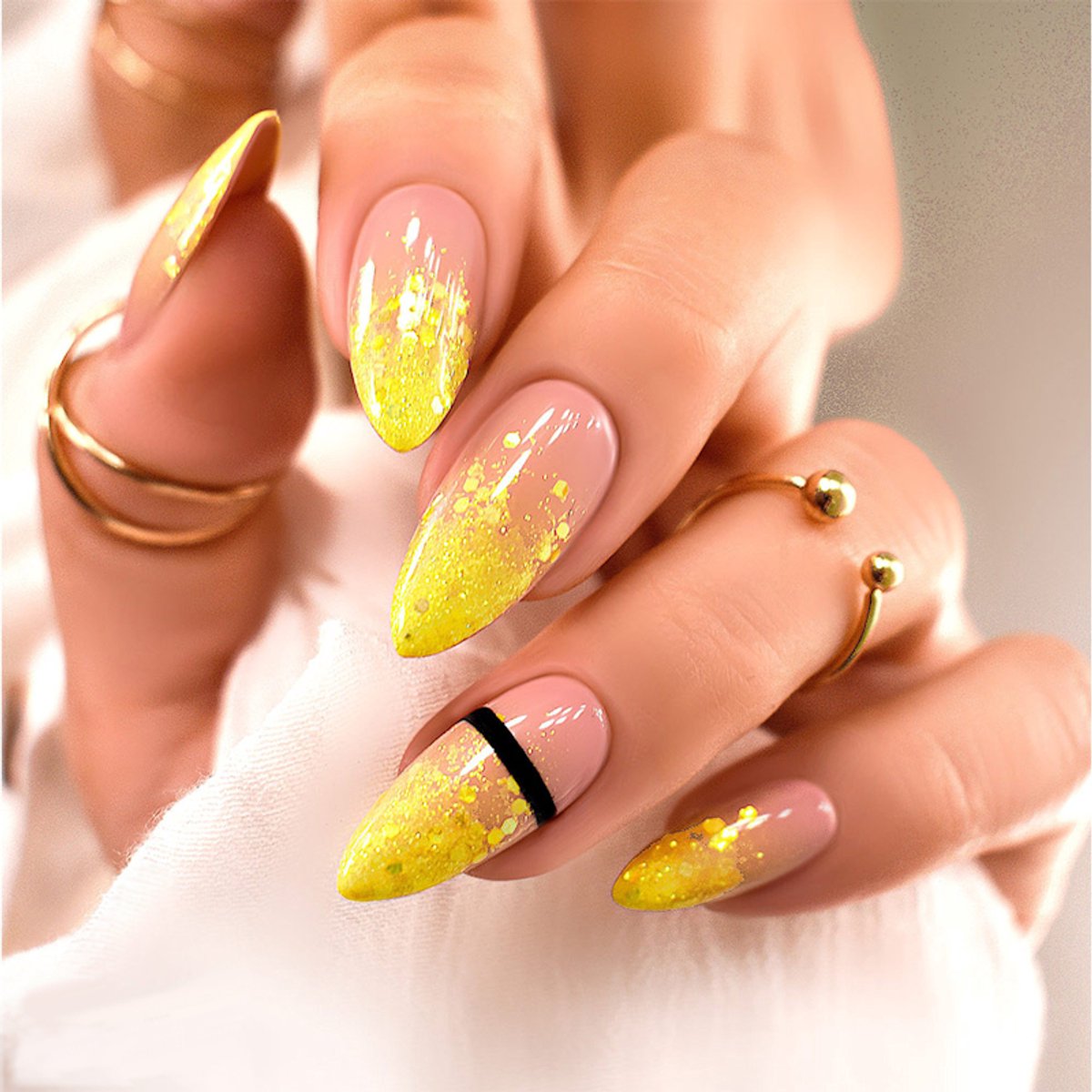 DRM Nagelpoeder Sunset Effect #1