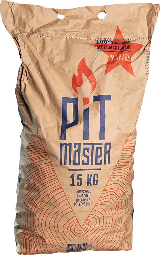 Foto: Pitmaster marabu houtskool 15 kg