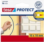 Tesa Protect Beschermblokjes - Wit - 10 x 10 mm