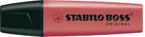 Rode STABILO BOSS ORIGINAL stift.