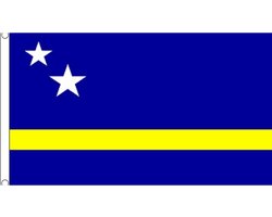 Vlag Curacao 90 x 150 cm - landenvlag