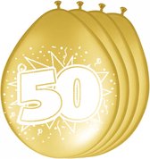 8x ballons anniversaire 50 ans